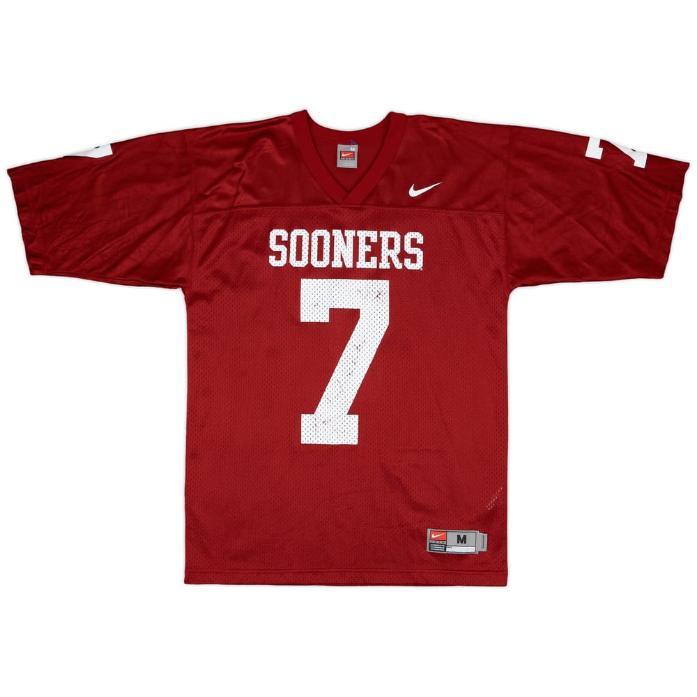 2006-08 Oklahoma Sooners Murray #7 Nike Home Jersey - 5/10 - (M)