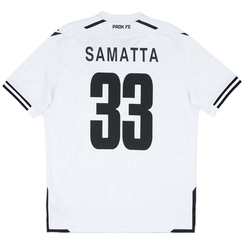2024-25 PAOK Away Shirt Samatta #33 (L)