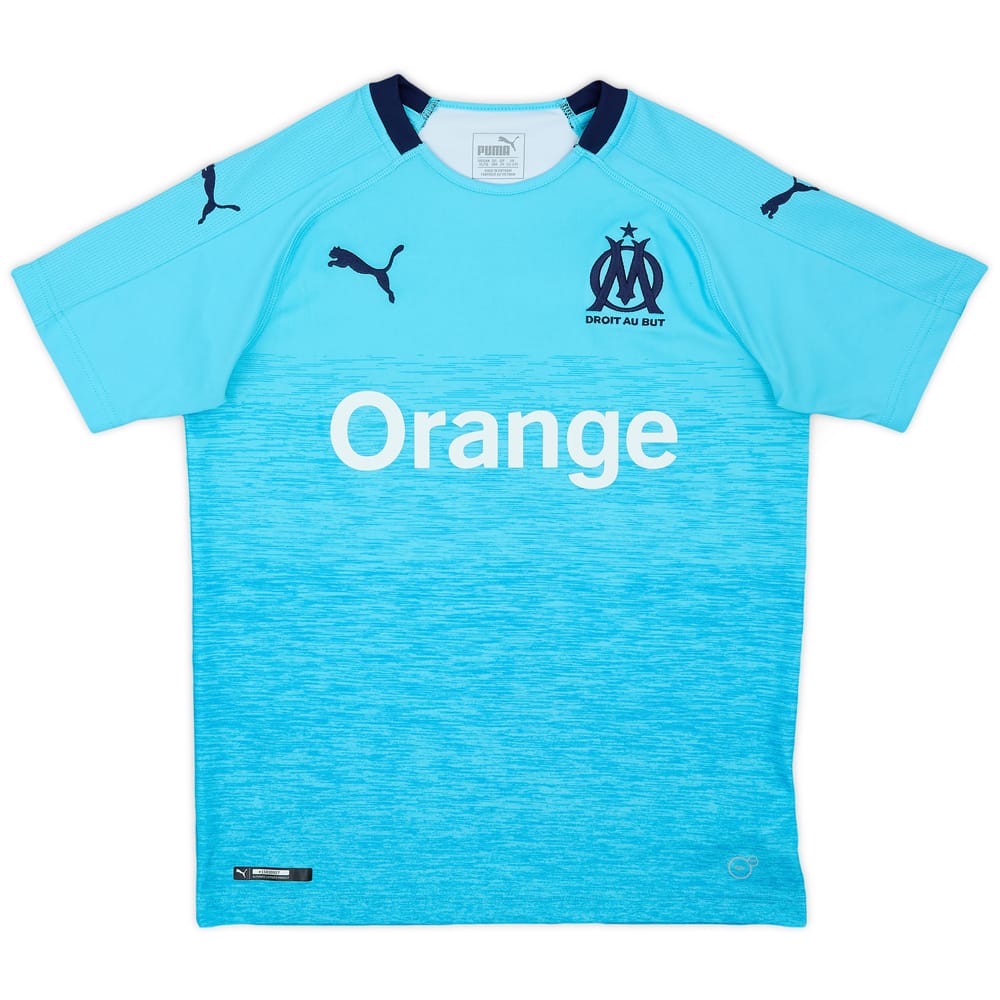 2018-19 Olympique Marseille Third Shirt - 10/10 - (XL.Boys)