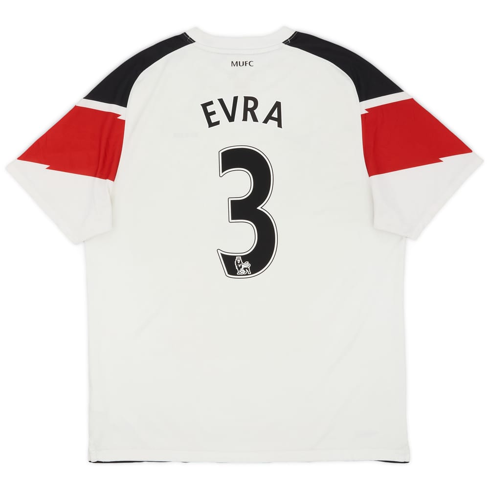 2010-12 Manchester United Away Shirt Evra #3 - 6/10 - (L)