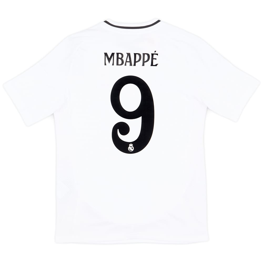 2024-25 Real Madrid Home Shirt Mbappe #9 (KIDS)