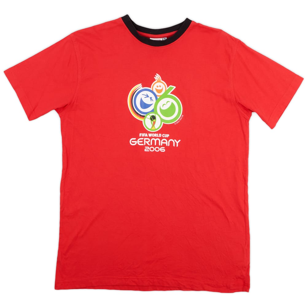 2006 World Cup Graphic Tee - 8/10 - (M)