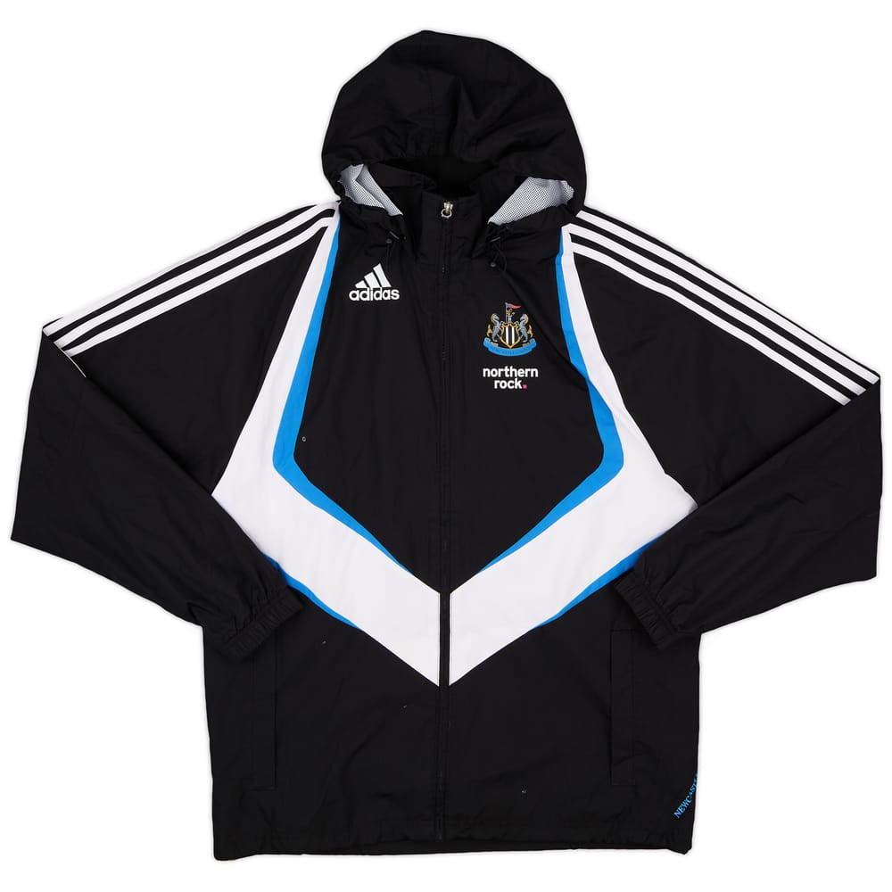 2009-10 Newcastle adidas Hooded Rain Jacket - 7/10 - (XL.Boys)