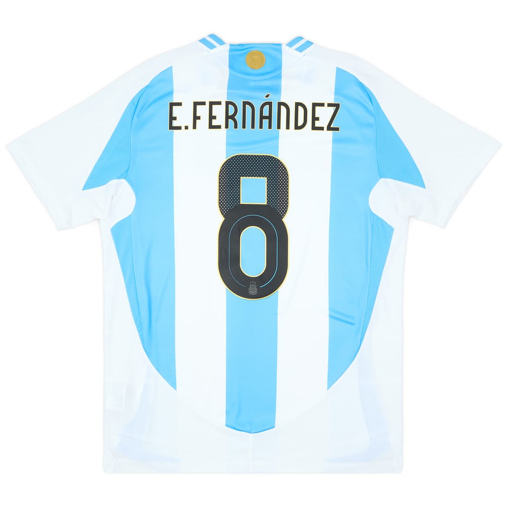 2024-25 Argentina Home Authentic Shirt E.Fernandez #8