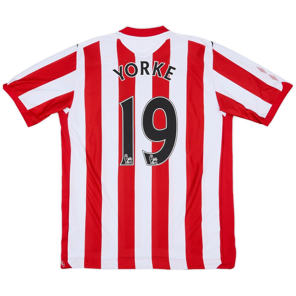 2008-09 Sunderland Home Shirt Yorke #19 - 8/10 - (XL)