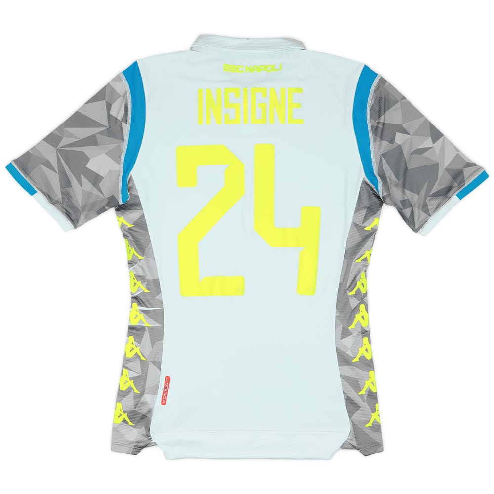 2018-19 Napoli Authentic Third European Shirt Insigne #24 (M)