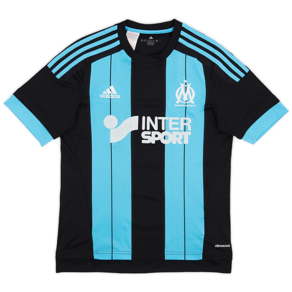 2015-16 Olympique Marseille Away Shirt - 6/10 - (XL.Boys)
