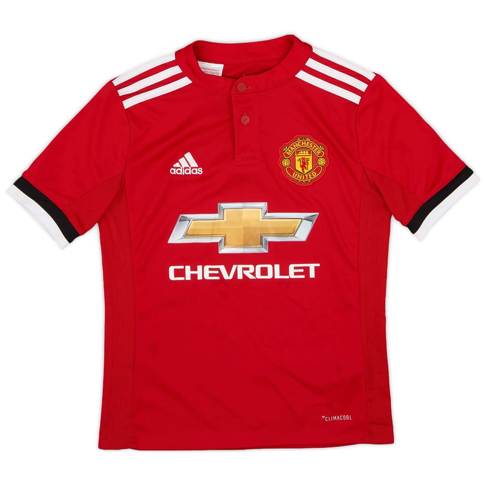 2017-18 Manchester United Home Shirt - 8/10 - (S.Boys)