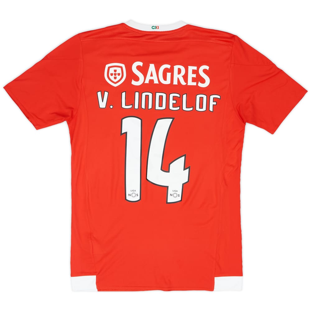 2015-16 Benfica Home Shirt - 9/10 - (S)