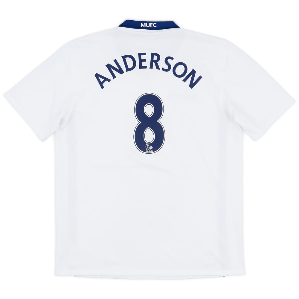 2008-10 Manchester United Away Shirt Anderson #8 - 6/10 - (S)