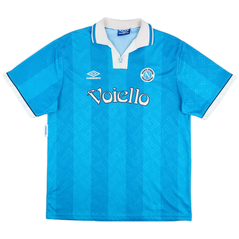 1993-94 Napoli Home Shirt - 8/10 - (XL)