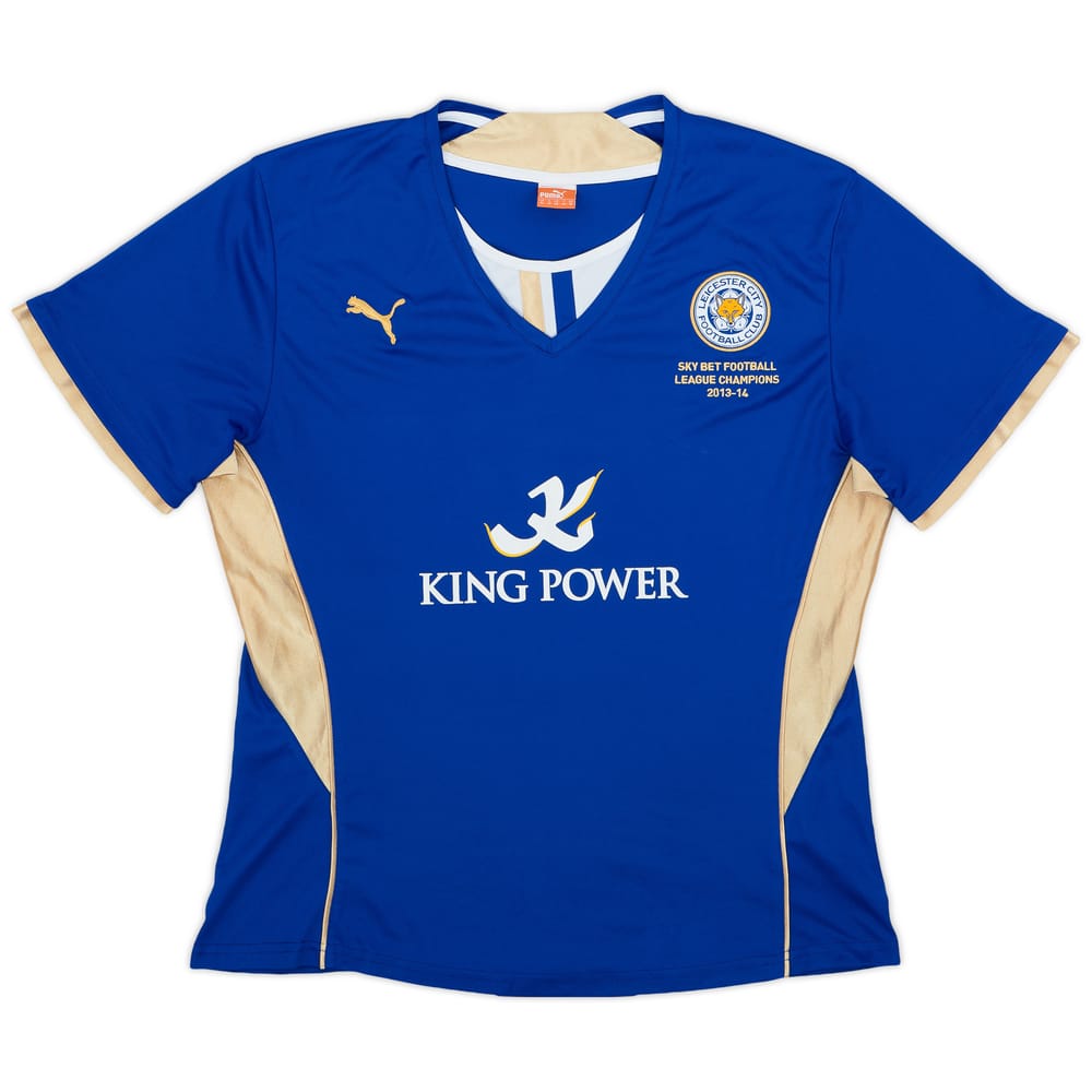 2013-14 Leicester Home Shirt - 8/10 - (Women's XL)