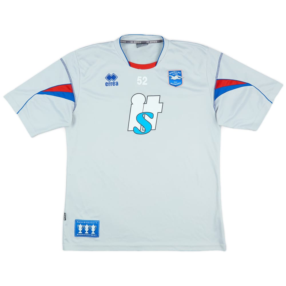 2010-11 Brighton Errea Player Issue Training Shirt #52 - 8/10 - (XL)