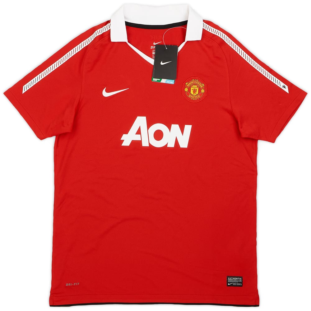 2010-11 Manchester United Home Shirt (XL.Boys)