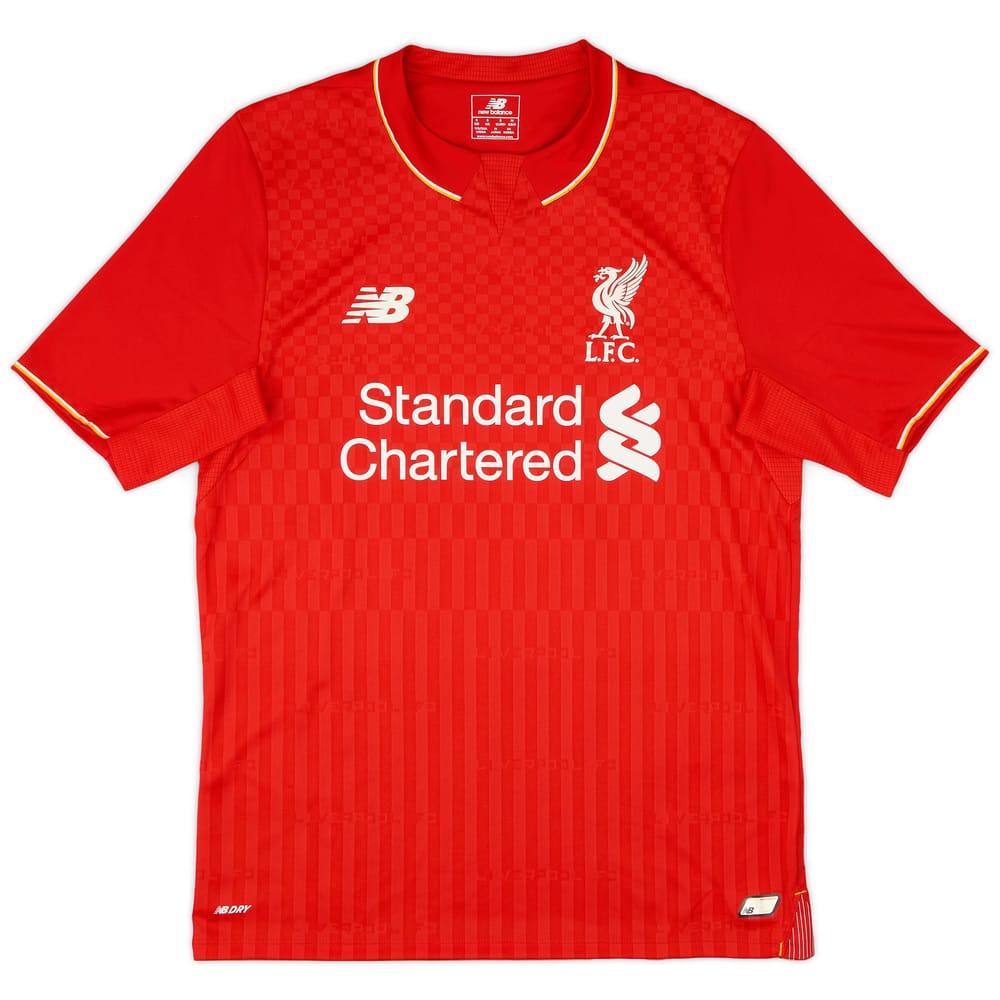 2015-16 Liverpool Home Shirt #7 - 7/10 - (S)