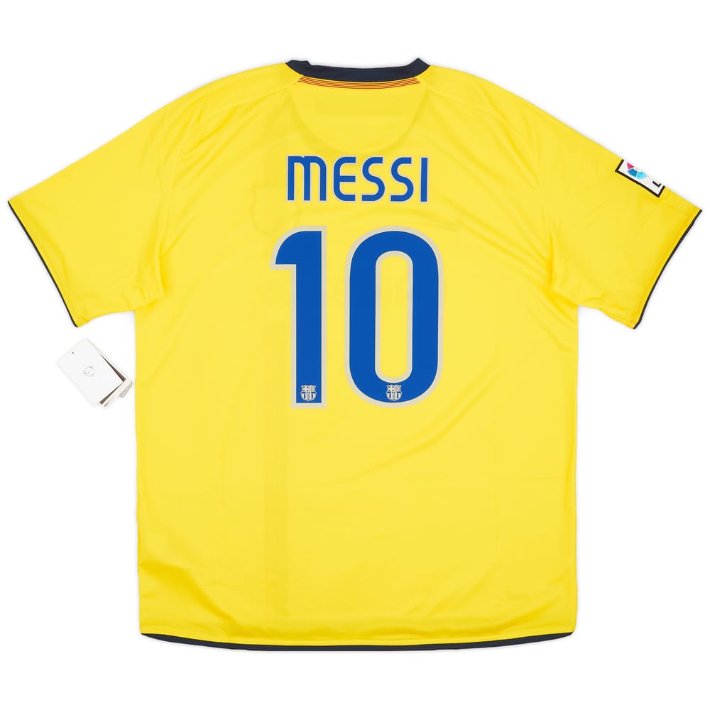 2008-10 Barcelona Away Shirt Messi #10 (XL)