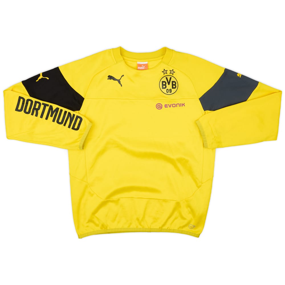 2014-15 Borussia Dortmund Puma Sweat Top - 5/10 - (S)