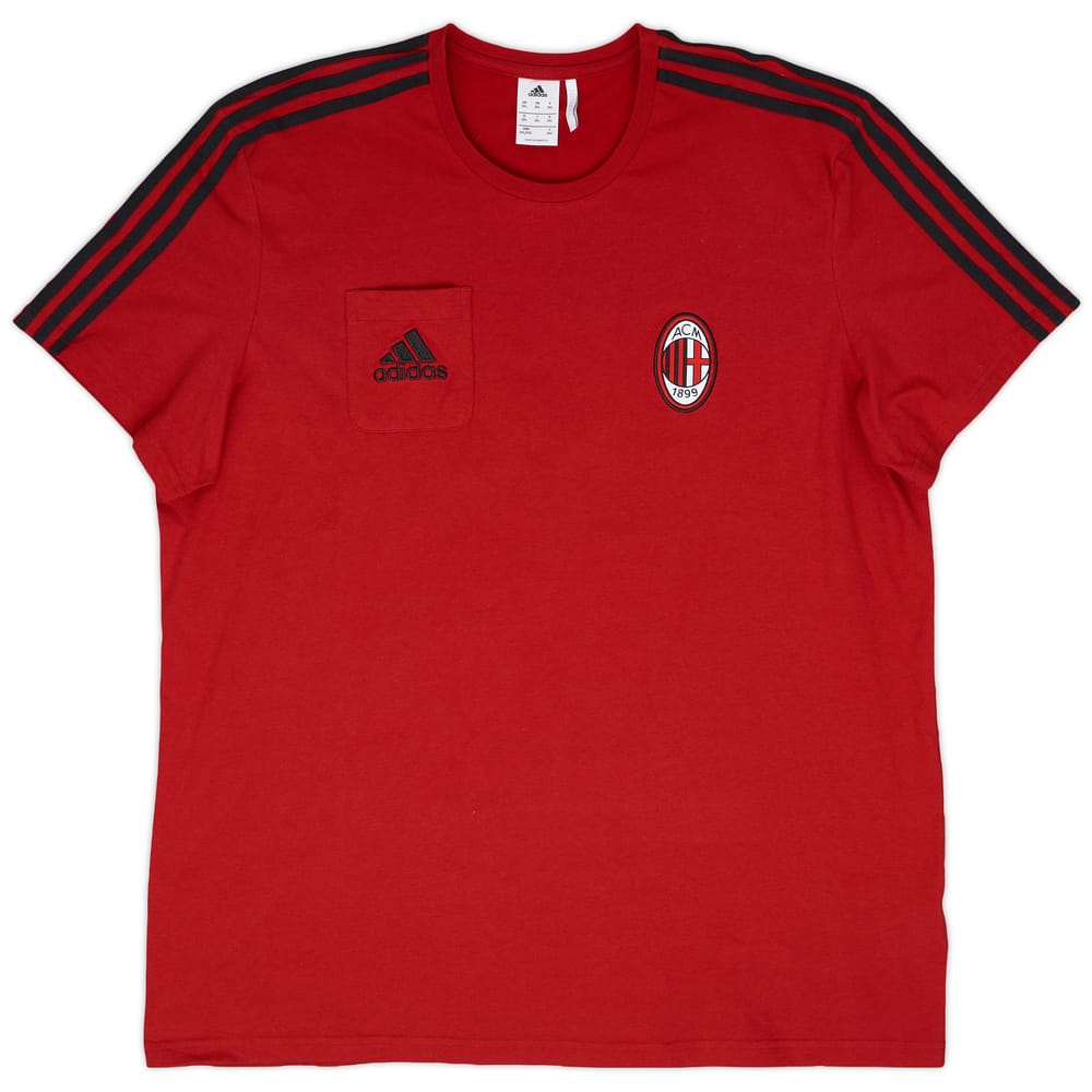 2017-18 AC Milan adidas Training Shirt - 9/10 - (XXL)