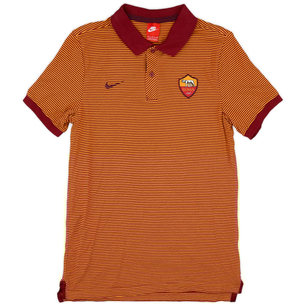 2016-17 Roma Nike Polo Shirt - 9/10 - (M)