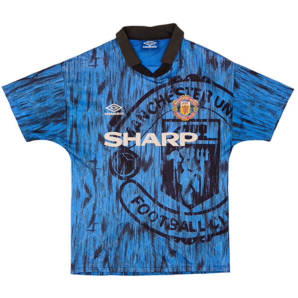 1992-93 Manchester United Away Shirt - 7/10 - (S)