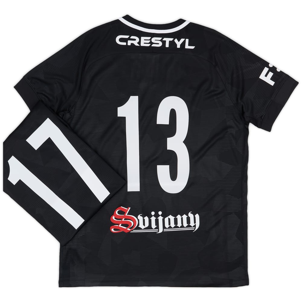 2018-19 FK Jablonec Player Issue Away Shirt # - 9/10