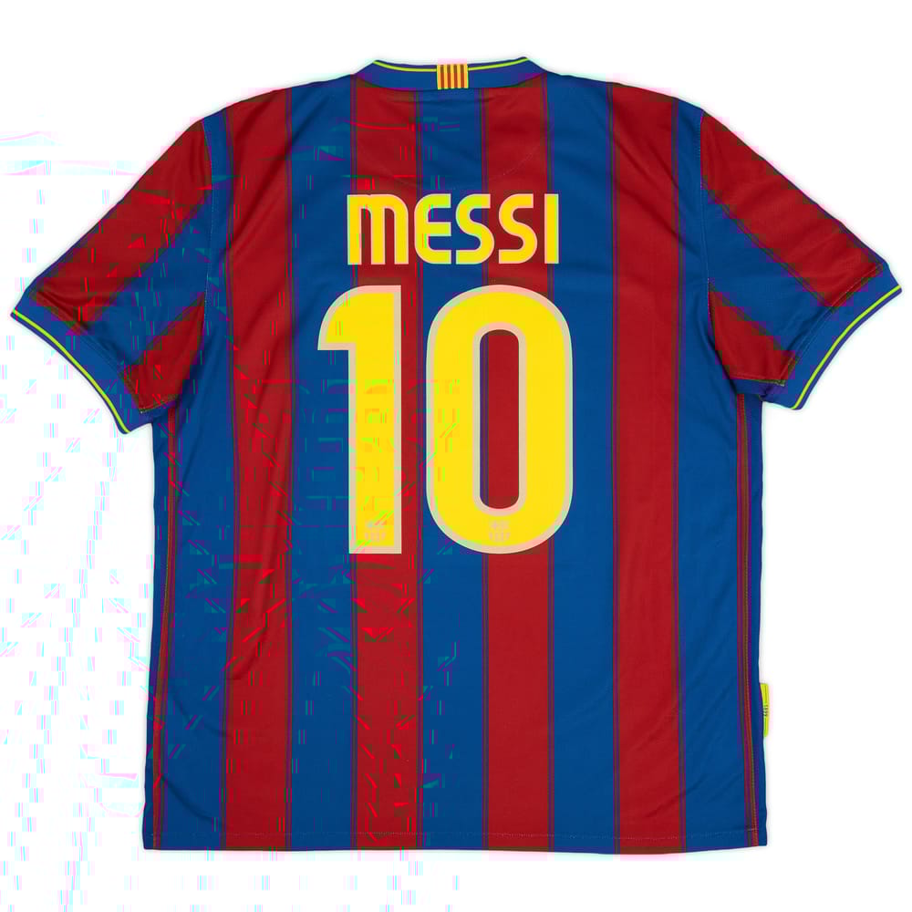 2009-10 Barcelona Home Shirt Messi #10 - 8/10 - (S)