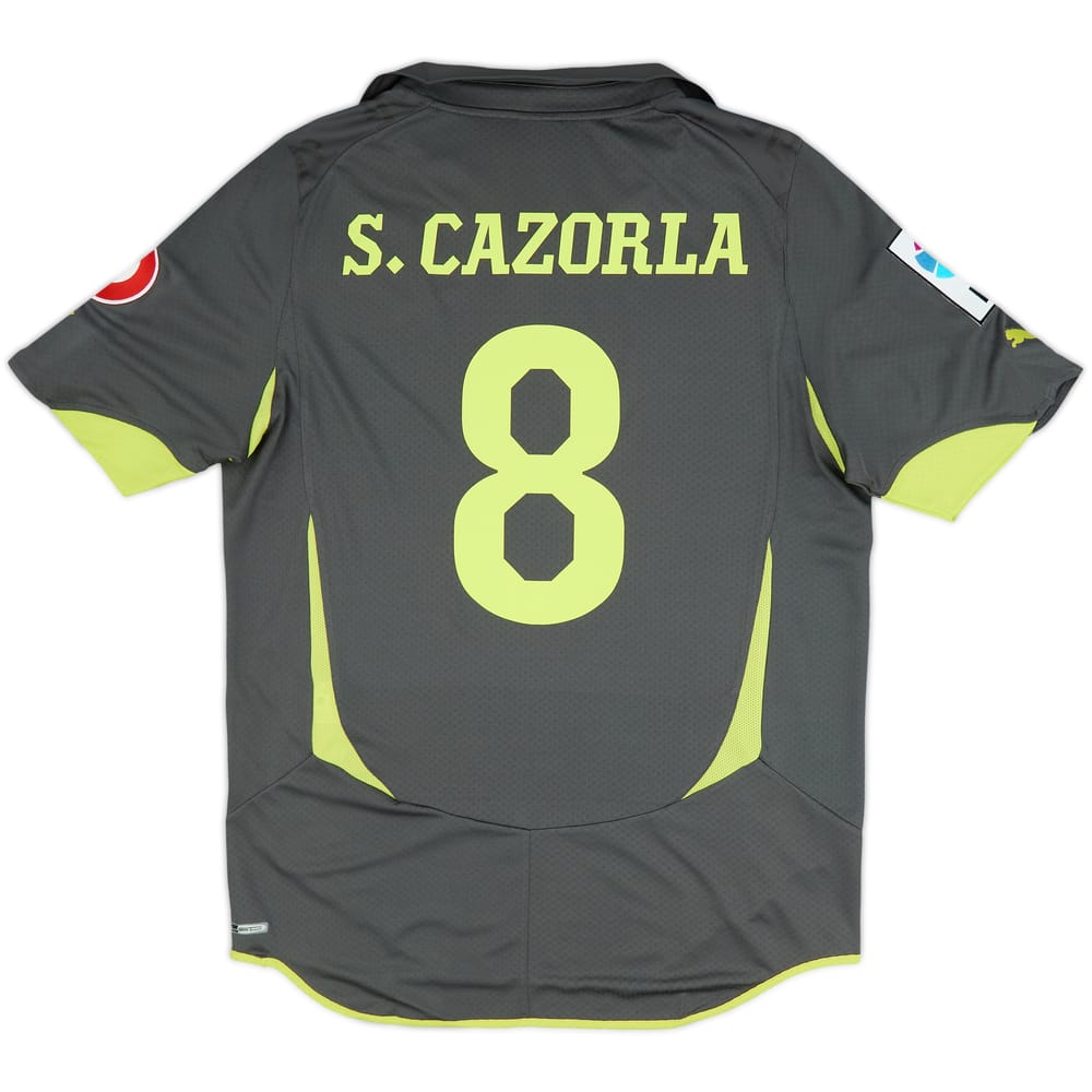 2010-11 Villarreal Away Shirt Cazorla #8