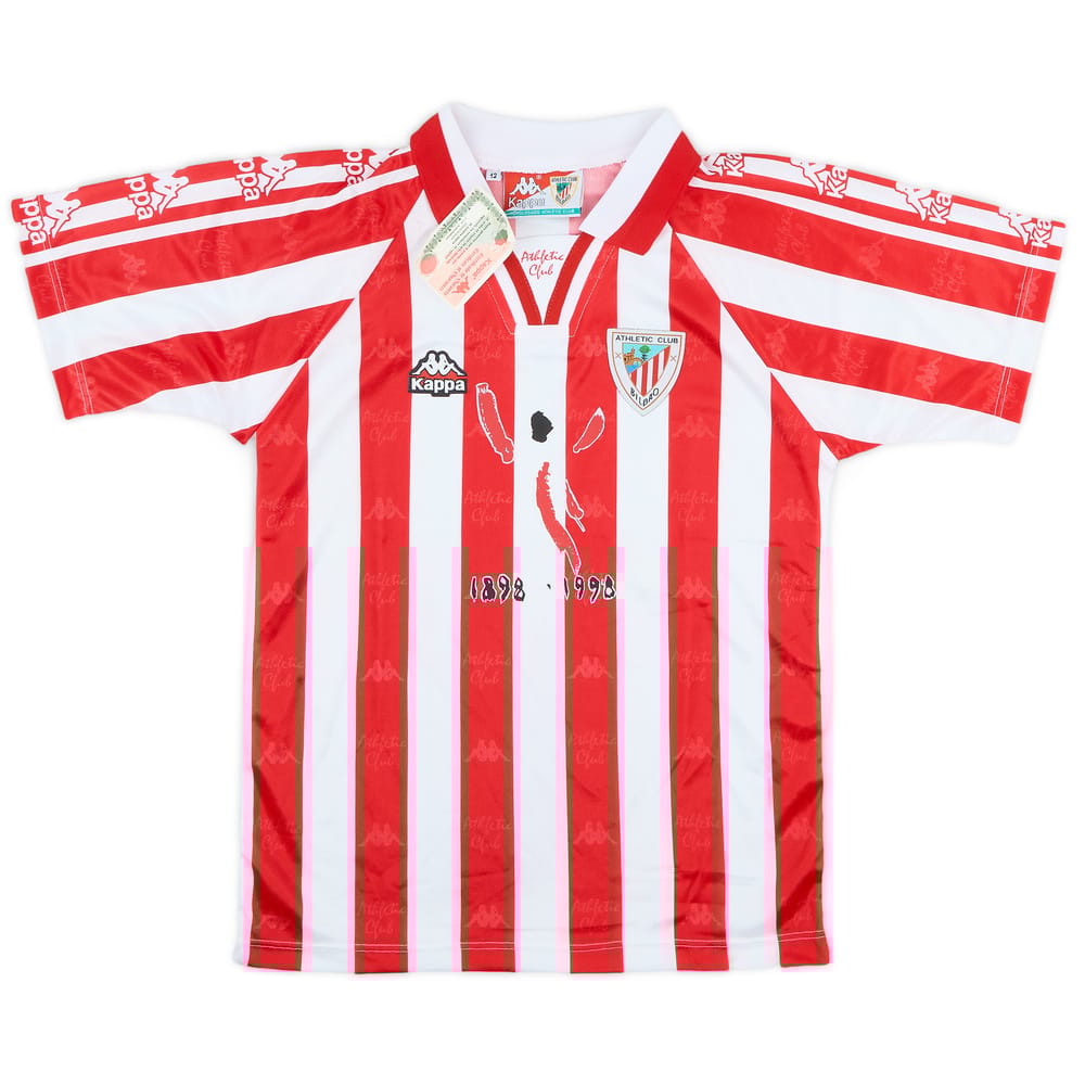1997-98 Athletic Bilbao Centenary Home Shirt (XL.Boys)
