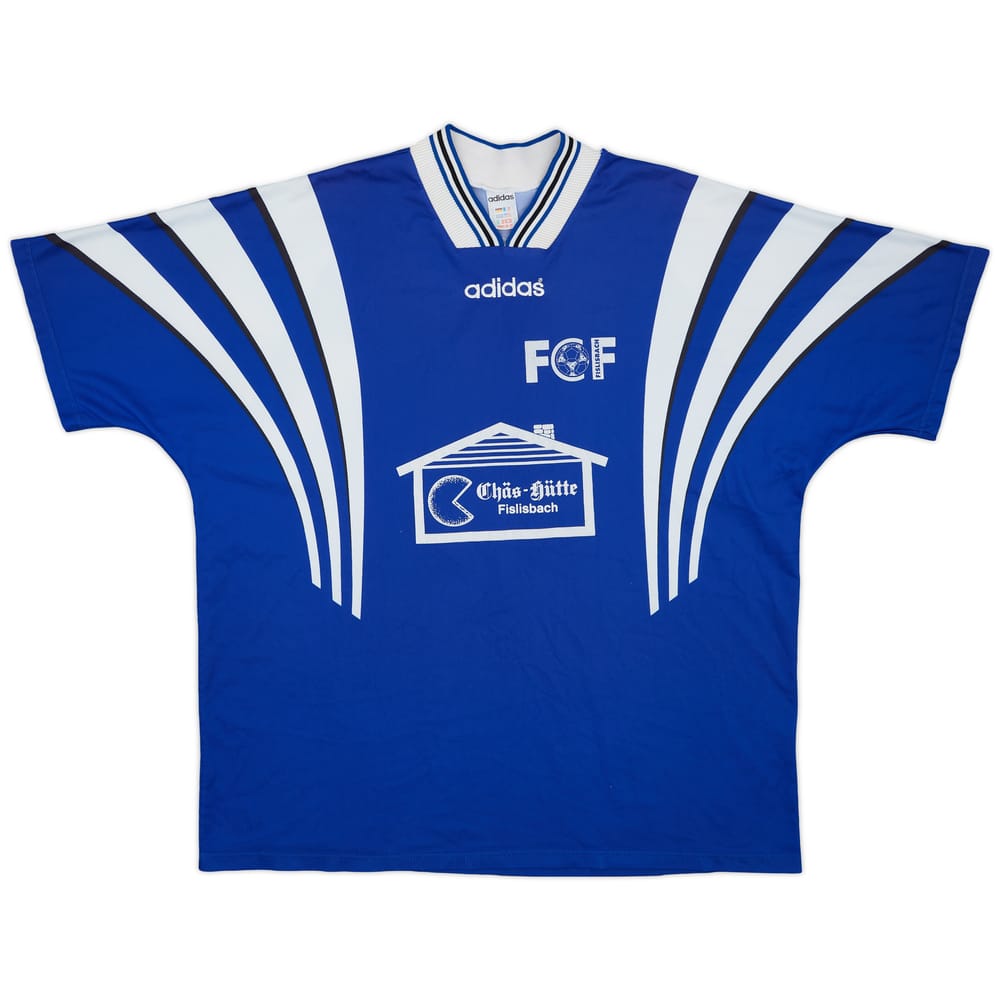 1996-98 adidas Template Shirt (FC Fislisbach) #8 - 5/10 - (XL)
