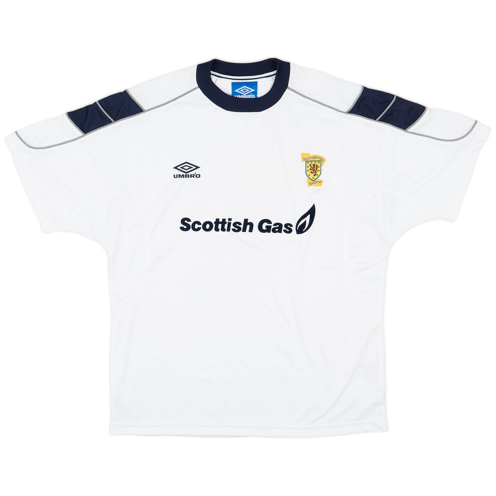 1998-99 Scotland Umbro Training Shirt - 9/10 - (L)