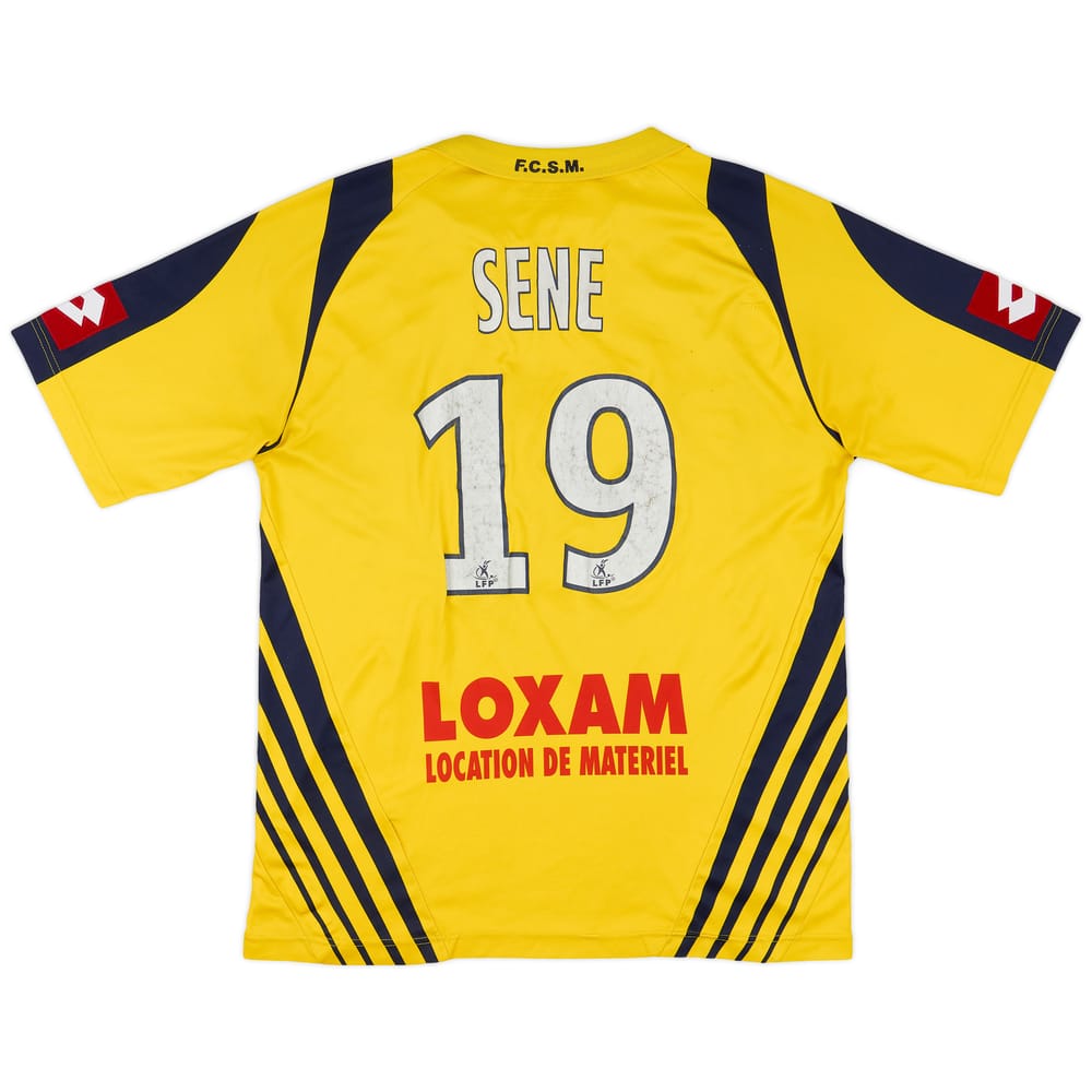2007-08 Sochaux Home Shirt Sene #19 - 5/10 - (XL)