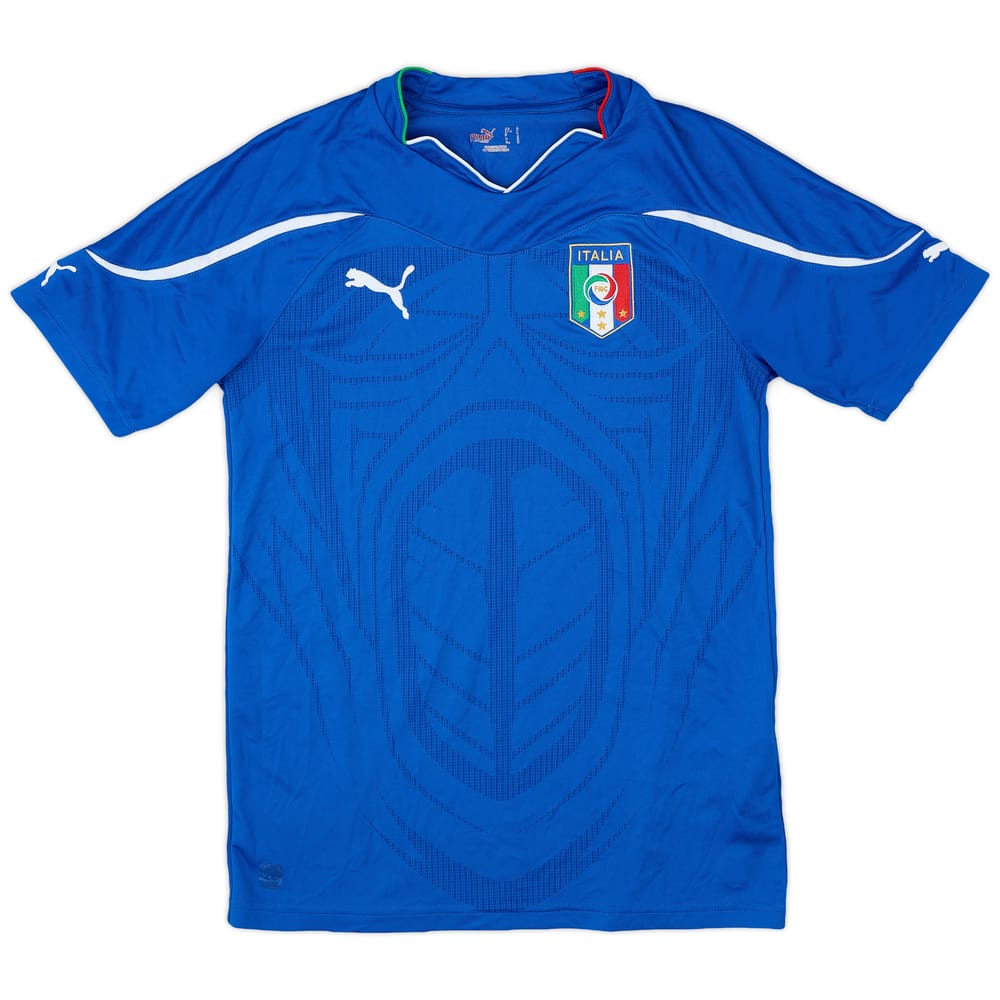 2010-12 Italy Home Shirt - 8/10 - (S)