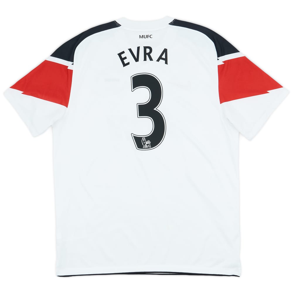 2010-12 Manchester United Away Shirt Evra #3 - 4/10 - (L)