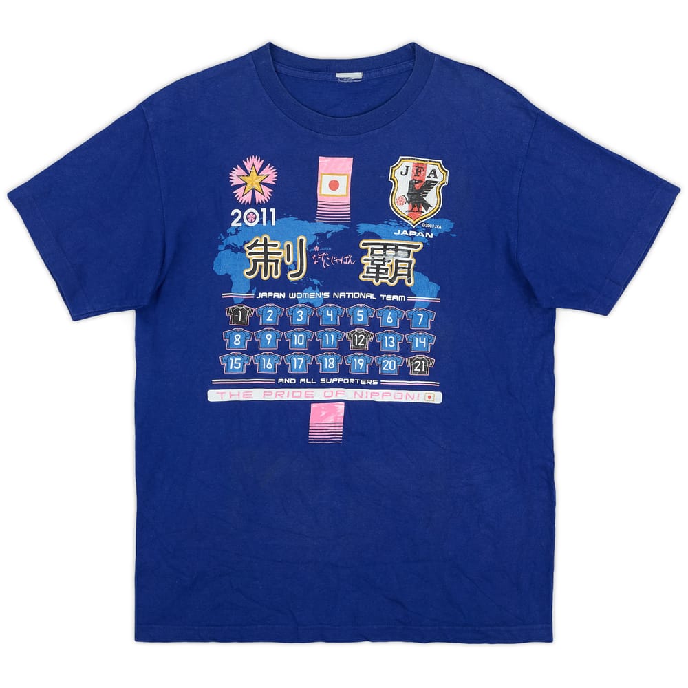 2011 Japan Women's National Team Graphic Tee - 8/10 - (Women's L)
