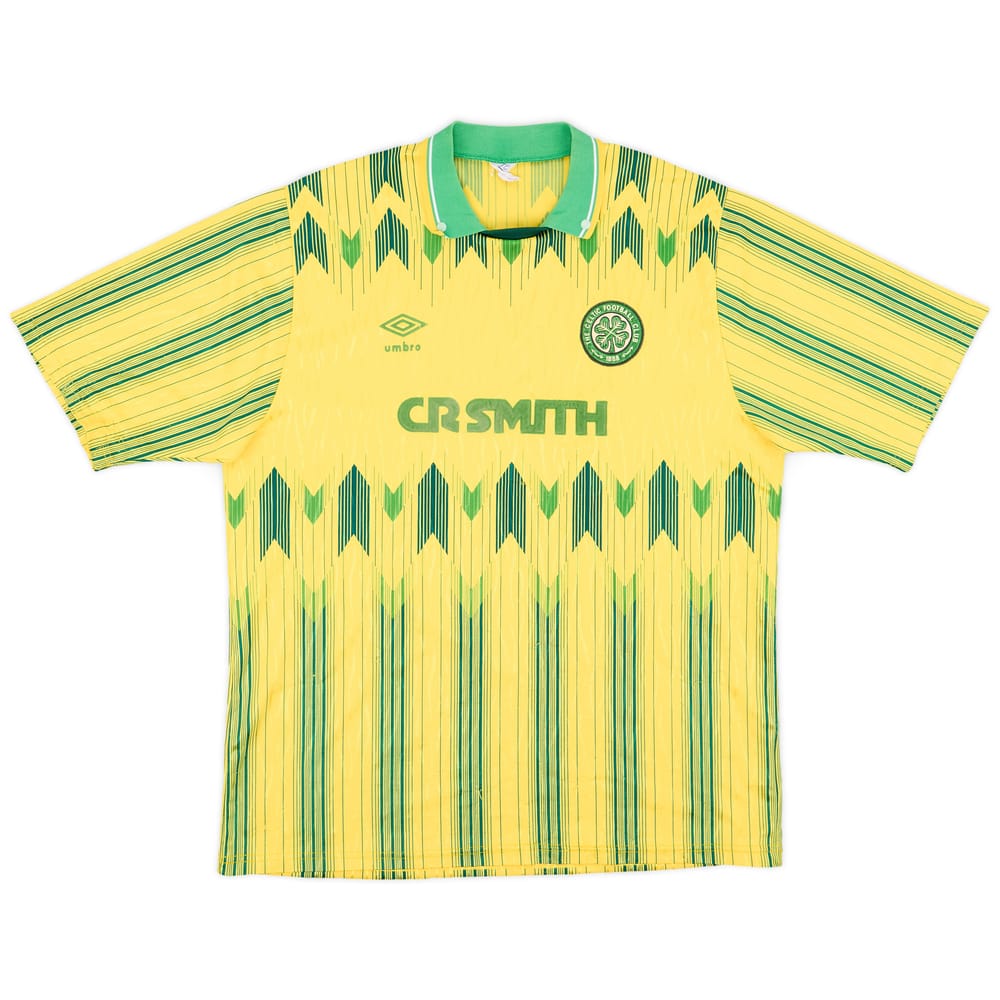 1989-91 Celtic Away Shirt - 7/10 - (L)