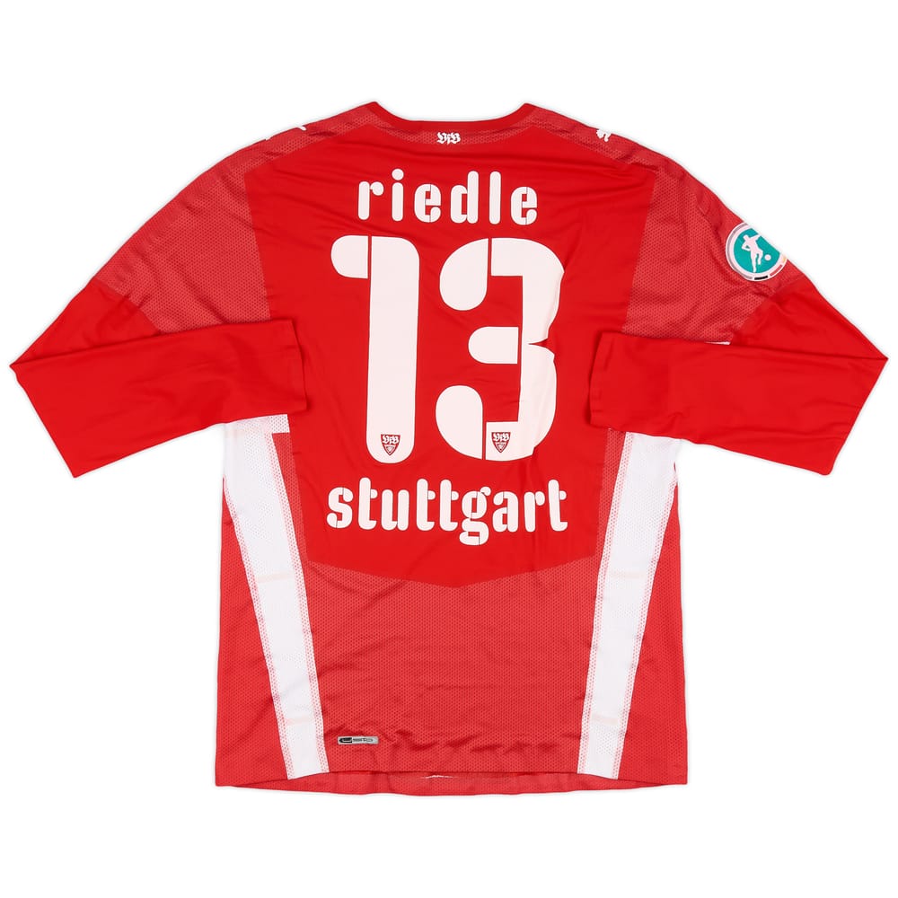 2009-10 Stuttgart II Match Issue Away Shirt Riedle #13