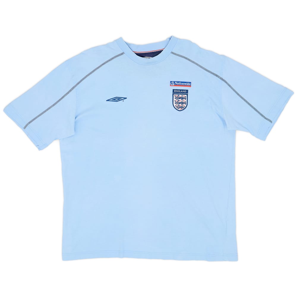 2002-03 England Umbro Training T-Shirt - 9/10 - (XL)
