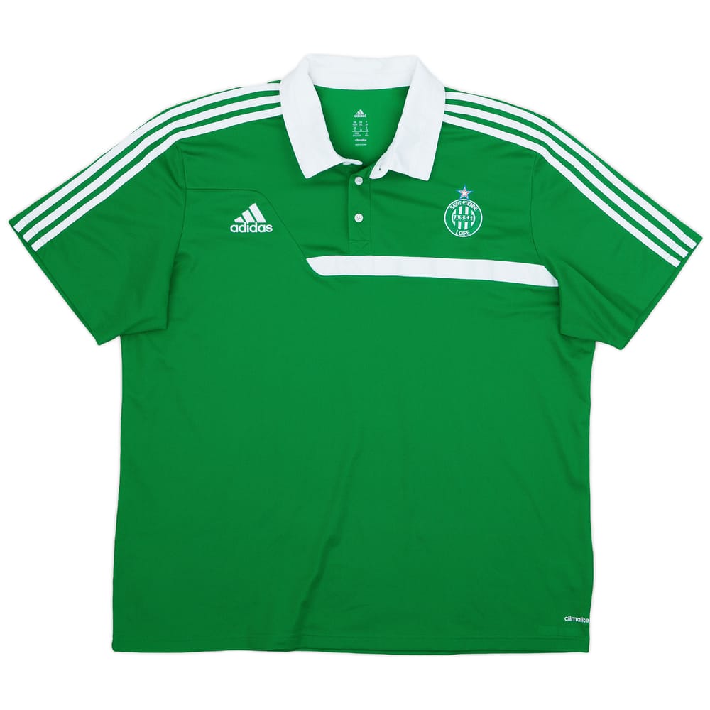 2013-14 Saint-Etienne adidas Polo Shirt - 9/10 - (3XL)