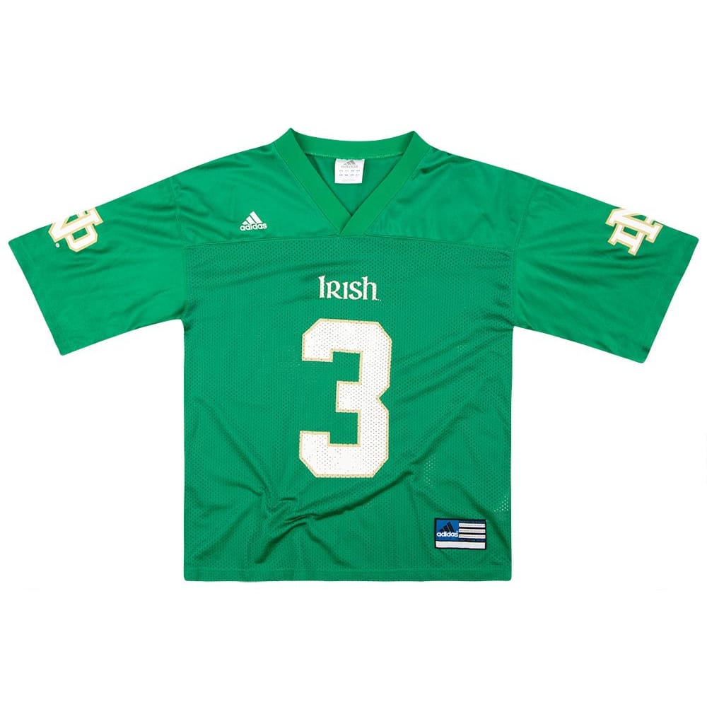1990s Notre Dame Fighting Irish #3 adidas Jersey (Alternate) S