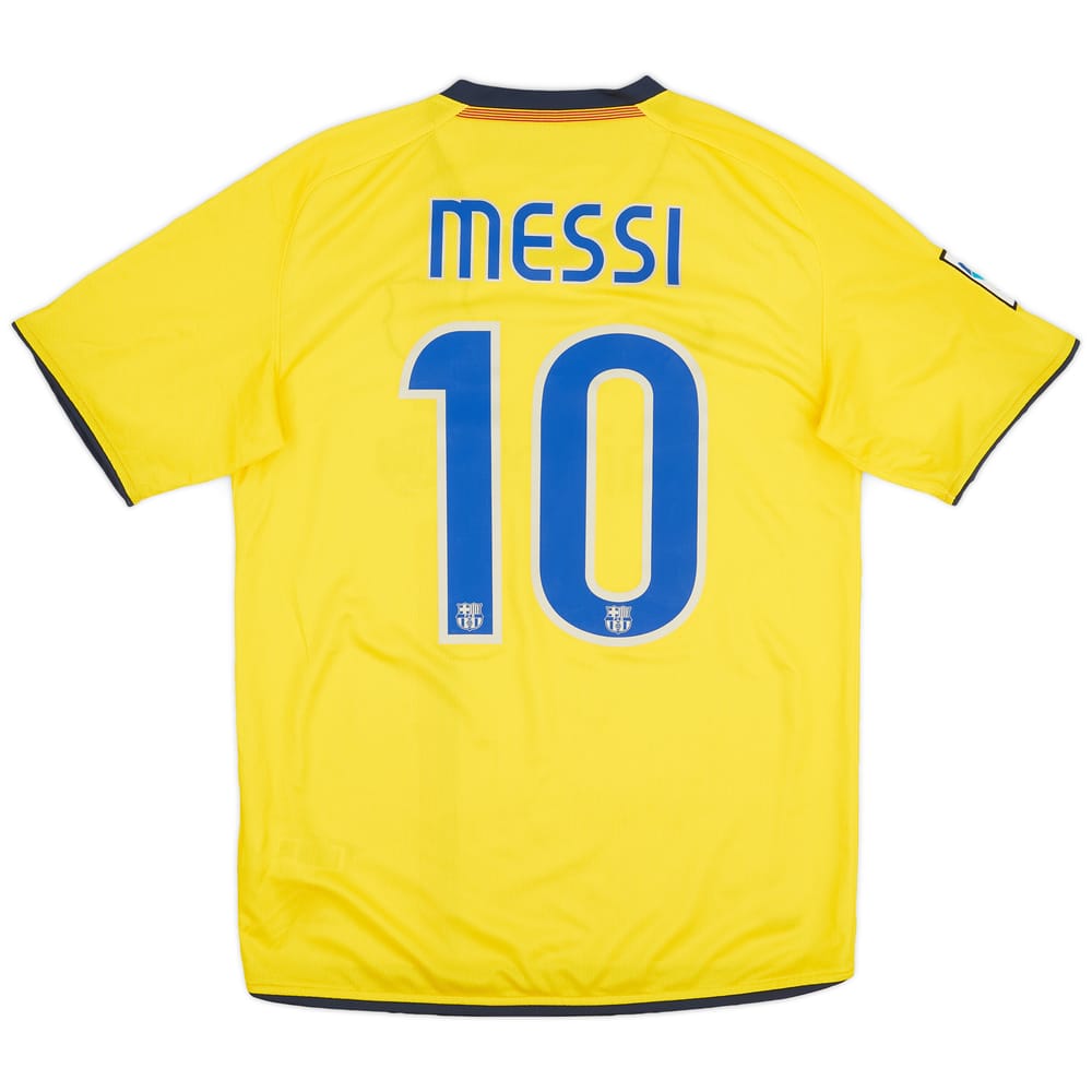 2008-10 Barcelona Away Shirt Messi #10 - 9/10 - (S)