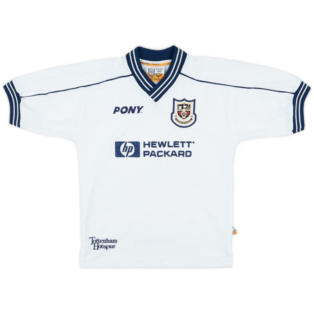 1997-99 Tottenham Home Shirt - 7/10 - (L.Boys)