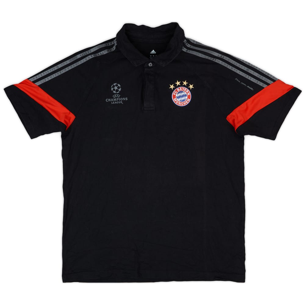 2014-15 Bayern Munich CL adidas Polo Shirt - 9/10 - (L)