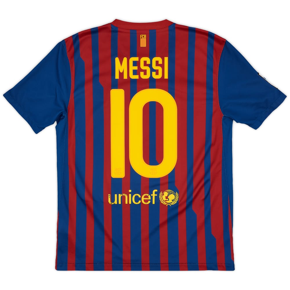 2011-12 Barcelona Home Shirt Messi #10 - 6/10 - (M)