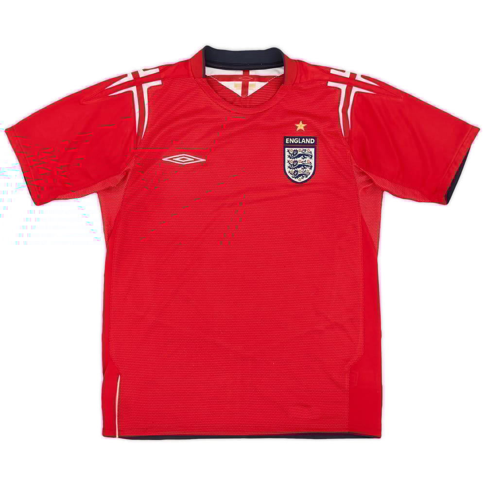 2004-06 England Away Shirt - 5/10 - (XL.Boys)
