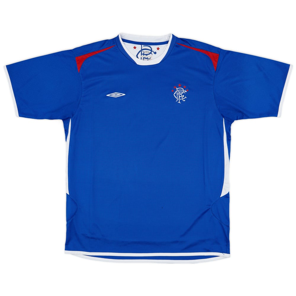 2007-08 Rangers Umbro Training Shirt - 6/10 - (L)