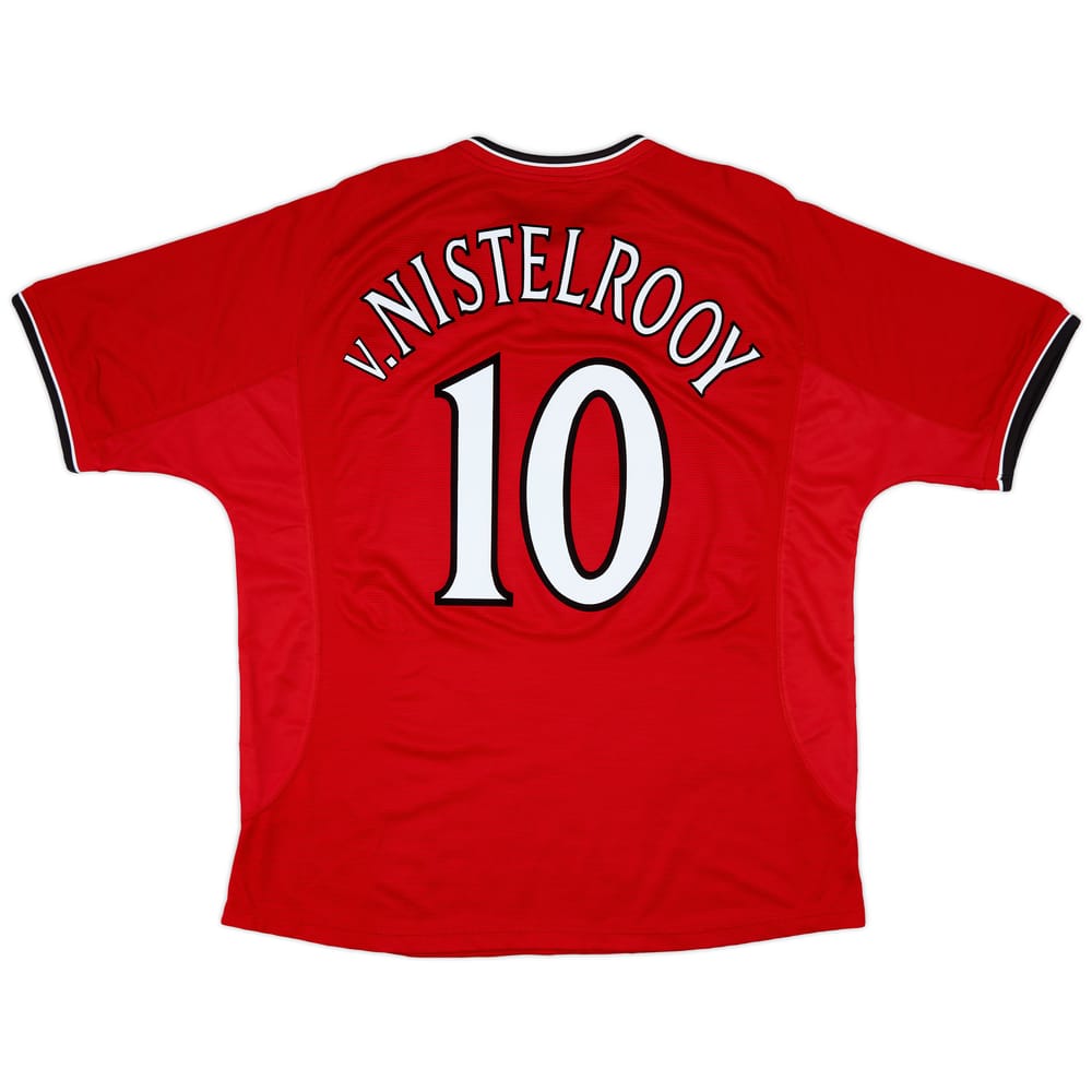 2000-02 Manchester United Home Shirt V.Nistelrooy #10 - 8/10 - (XL)