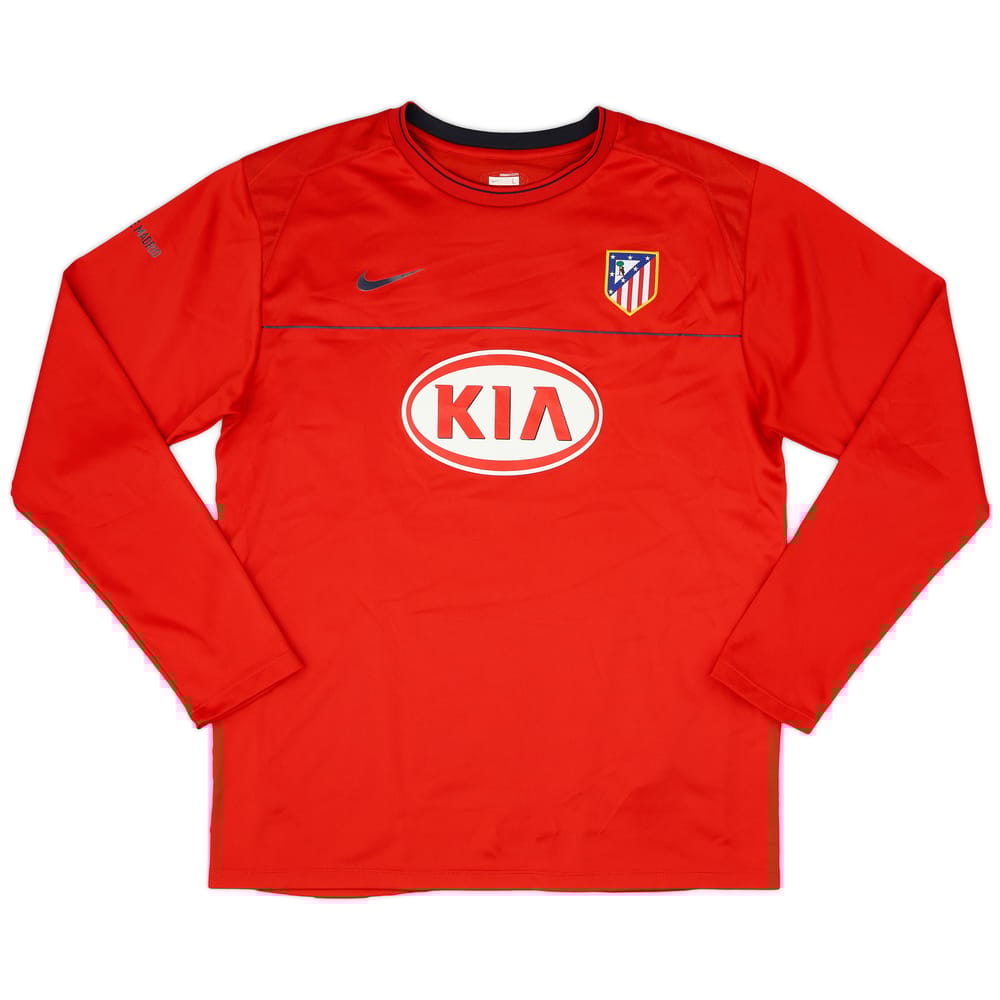 2008-09 Atletico Madrid Nike Training L/S Shirt - 7/10 - (L)