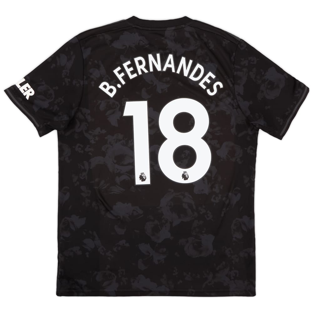 2019-20 Manchester United Third Shirt B.Fernandes #18 - 8/10 - (L)