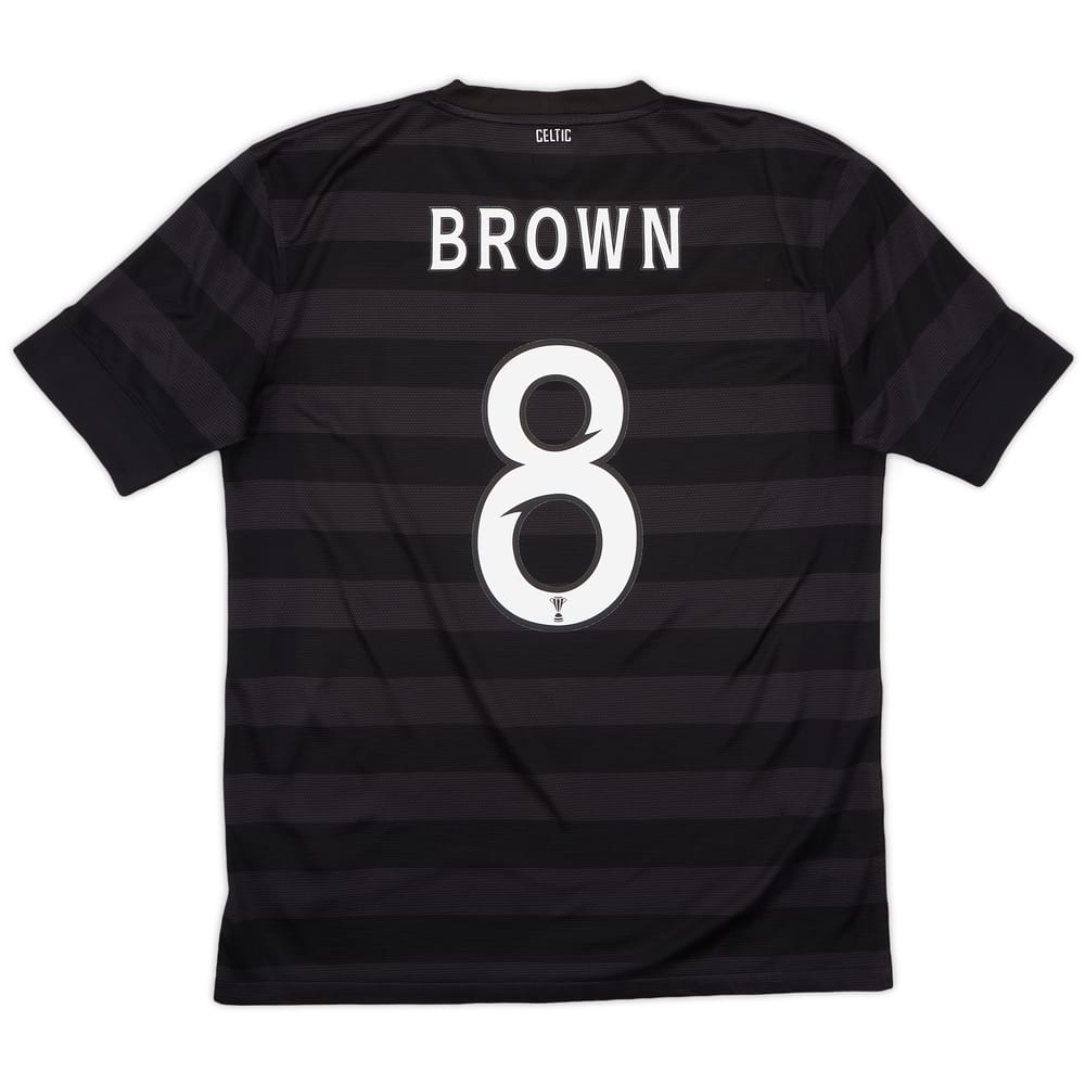 2012-13 Celtic '125th Anniversary' Away Shirt Brown #8 - 8/10 - (M)