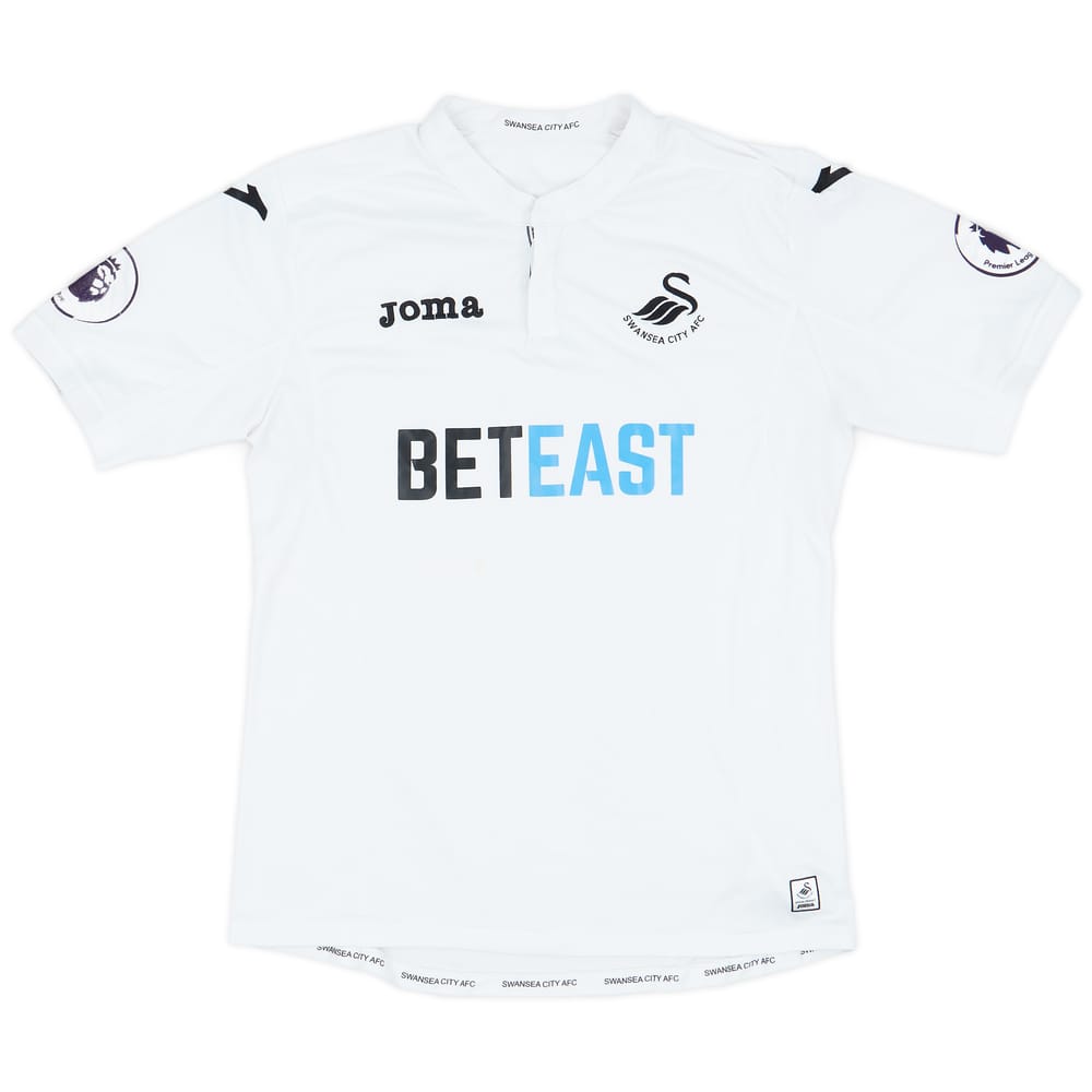 2016-17 Swansea Home Shirt - 6/10 - (L)